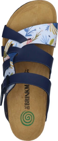 OLIVA Dr. Brinkmann Pantoletten Blau -PS Schuhe Verkaufsladen 700554 51 51 007