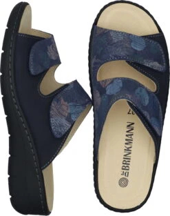 CHELVA Dr. Brinkmann Pantoletten Blau -PS Schuhe Verkaufsladen 700587 05 05 008