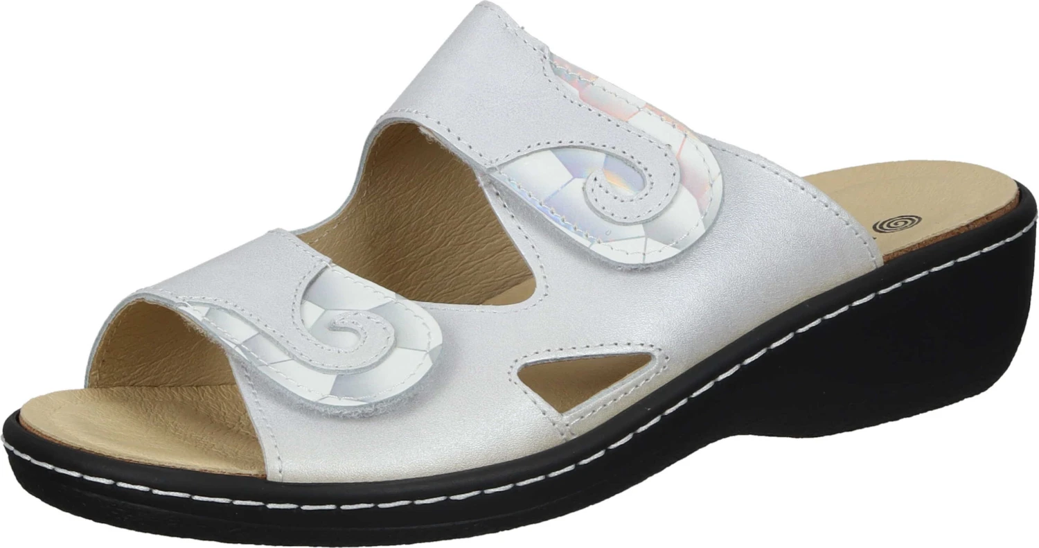 CHELVA Dr. Brinkmann Pantoletten Weiß 1 CHELVA Dr. Brinkmann Pantoletten Weiß