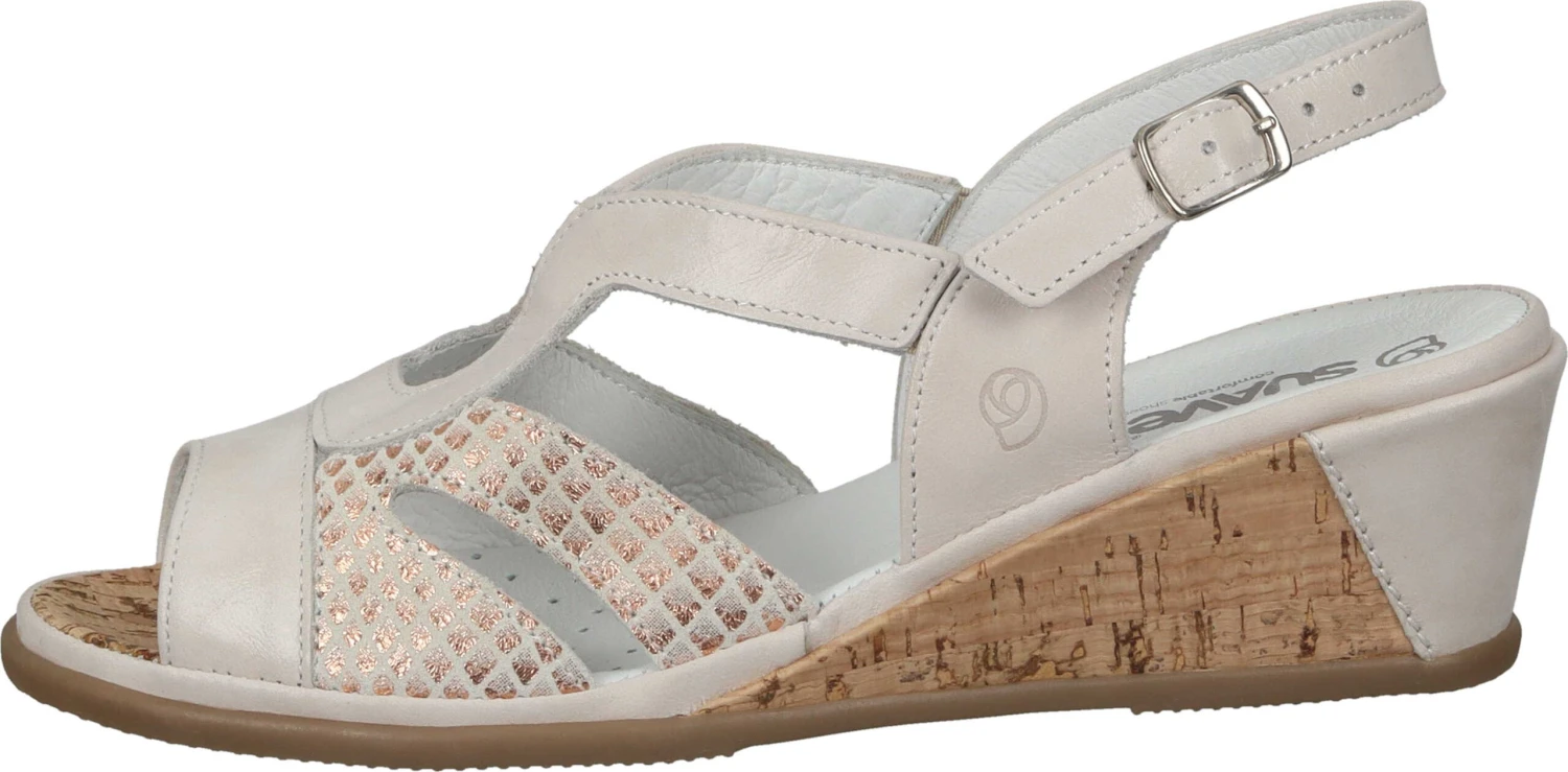 Suave Damen Sandalen Offwhite 2 Suave Damen Sandalen Offwhite – Bild 2