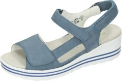 WALDLÄUFER Waldläufer Damen Sandalen Blau