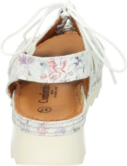 Comfortabel Damen Sandaletten Weiß -PS Schuhe Verkaufsladen 710141 03 03 003