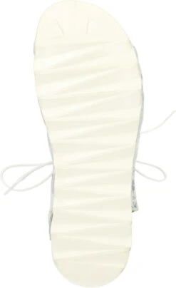 Comfortabel Damen Sandaletten Weiß -PS Schuhe Verkaufsladen 710141 03 03 006