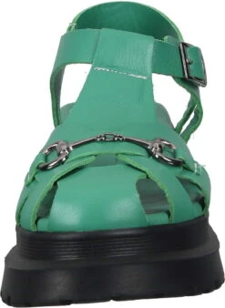 Piazza Plateau-Sandalen Grün -PS Schuhe Verkaufsladen 820013 07 07 005