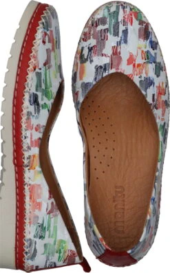 Manitu-Damen Slipper Bunt -PS Schuhe Verkaufsladen 840112 00 00 008