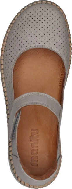 Manitu-Damen Slipper Beige -PS Schuhe Verkaufsladen 840116 08 08 007