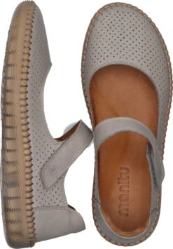 Manitu-Damen Slipper Beige -PS Schuhe Verkaufsladen 840116 08 08 008