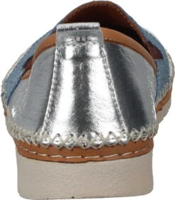 Manitu-Damen Slipper Silber -PS Schuhe Verkaufsladen 840122 92 92 003