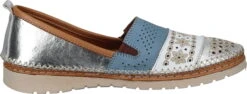 Manitu-Damen Slipper Silber -PS Schuhe Verkaufsladen 840122 92 92 004