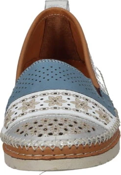 Manitu-Damen Slipper Silber -PS Schuhe Verkaufsladen 840122 92 92 005