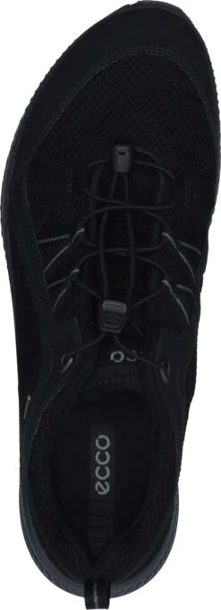 Ecco Schnürer Schwarz -PS Schuhe Verkaufsladen 843064 51052 01 007