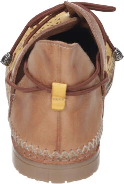Manitu-Damen Schnürer Beige -PS Schuhe Verkaufsladen 850001 06 06 003