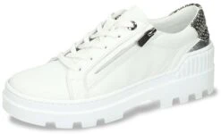 Piazza Damen Schnürer Schwarz