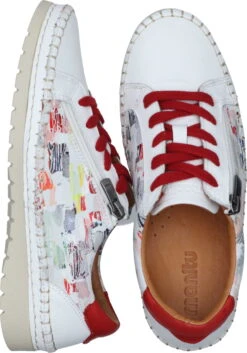 Manitu-Damen Schnürer Gelb -PS Schuhe Verkaufsladen 850089 03 03 008