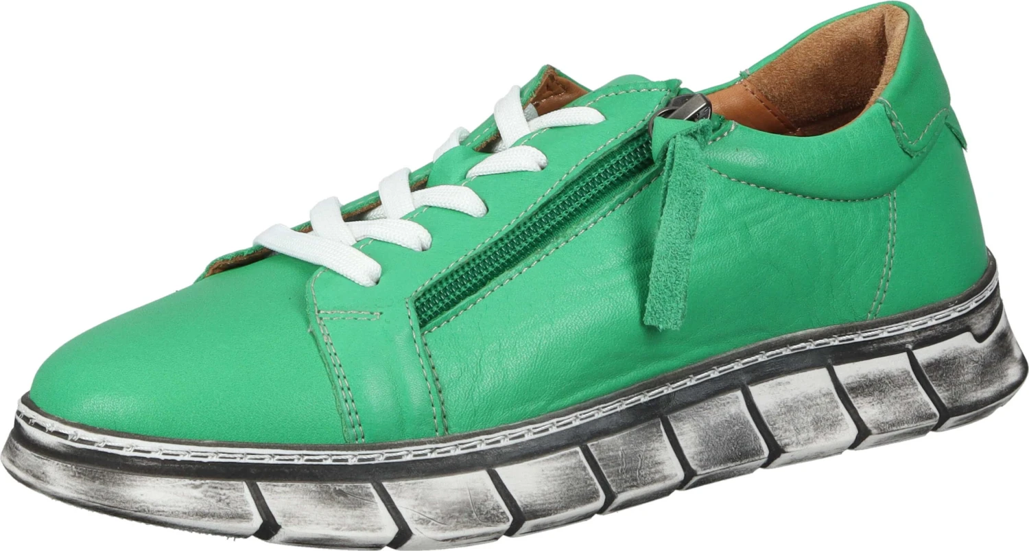 Manitu-Damen Sneaker Low Blau 1 Manitu-Damen Sneaker Low Blau