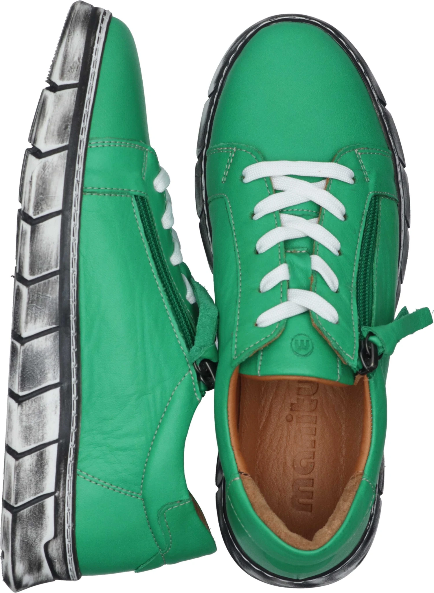 Manitu-Damen Sneaker Low Blau 8 Manitu-Damen Sneaker Low Blau – Bild 8