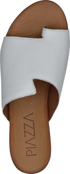 PIAZZA Damen Pantoletten Offwhite -PS Schuhe Verkaufsladen 900000 81 81 007