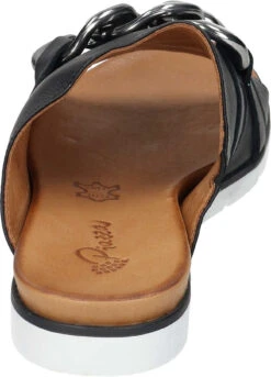 Piazza Damen Pantoletten Schwarz -PS Schuhe Verkaufsladen 900045 01 01 003