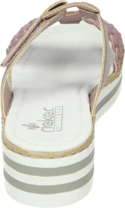 Rieker Pantoletten Rosa -PS Schuhe Verkaufsladen 900064 42 42 003