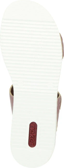 Rieker Pantoletten Rosa -PS Schuhe Verkaufsladen 900064 42 42 006