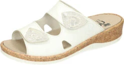 Rieker Damen Sandaletten Weiß