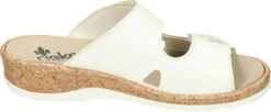 Rieker Damen Sandaletten Weiß -PS Schuhe Verkaufsladen 900102 03 03 004