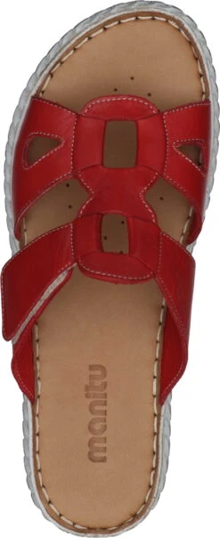 Manitu-Damen Pantoletten Offwhite -PS Schuhe Verkaufsladen 900118 04 04 007