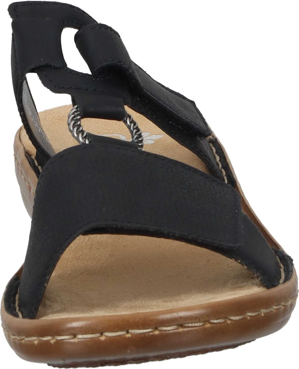 Rieker Damen Pantoletten Blau 5 Rieker Damen Pantoletten Blau – Bild 5