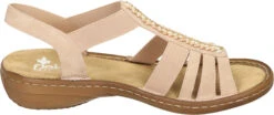 Rieker Sandaletten Rosa -PS Schuhe Verkaufsladen 910079 42 42 004