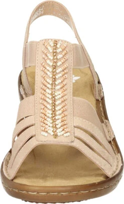 Rieker Sandaletten Rosa -PS Schuhe Verkaufsladen 910079 42 42 005