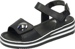 Rieker Sandalen Schwarz