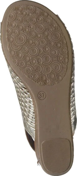 Piazza Sandalen Gold -PS Schuhe Verkaufsladen 910134 82 82 006