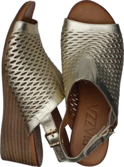 Piazza Sandalen Gold -PS Schuhe Verkaufsladen 910134 82 82 008