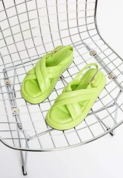 Piazza Damen Sandaletten Hellgrün -PS Schuhe Verkaufsladen 910150 71 71 007