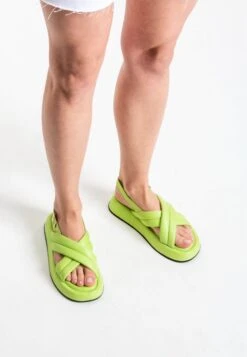 Piazza Damen Sandaletten Hellgrün -PS Schuhe Verkaufsladen 910150 71 71 008