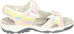 Rieker Damen Sandaletten Bunt -PS Schuhe Verkaufsladen 910172 00 00 004