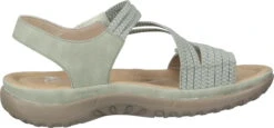Rieker Sandaletten Hellgrün -PS Schuhe Verkaufsladen 910173 71 71 004