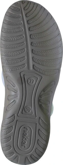 Rieker Sandaletten Hellgrün -PS Schuhe Verkaufsladen 910173 71 71 006