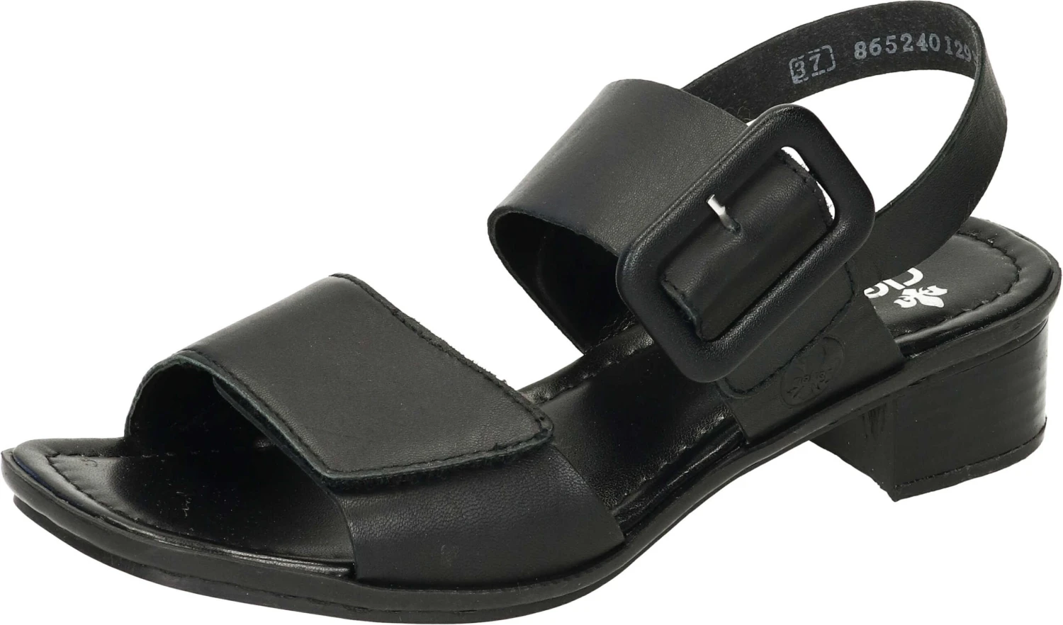 Rieker Damen Sandaletten Schwarz 1 Rieker Damen Sandaletten Schwarz