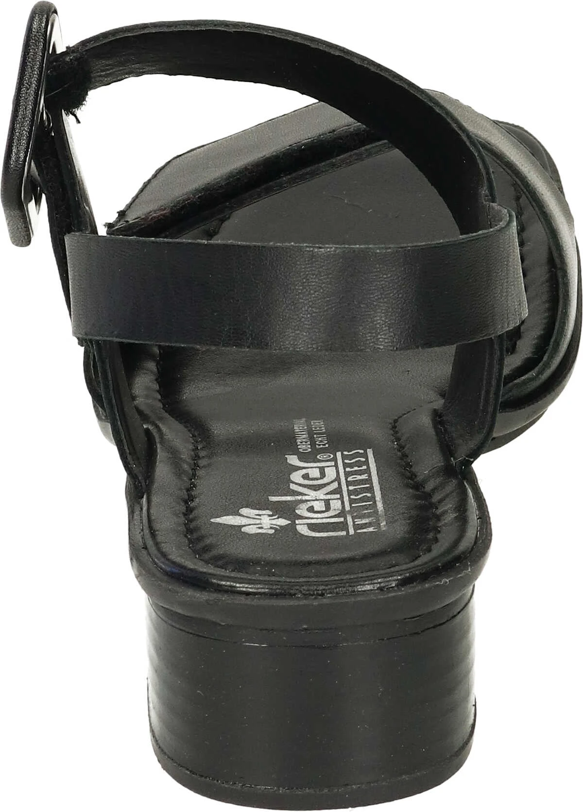 Rieker Damen Sandaletten Schwarz 3 Rieker Damen Sandaletten Schwarz – Bild 3