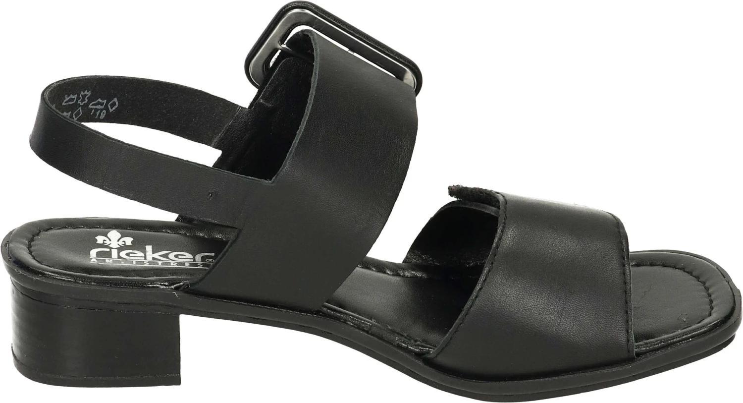 Rieker Damen Sandaletten Schwarz 4 Rieker Damen Sandaletten Schwarz – Bild 4
