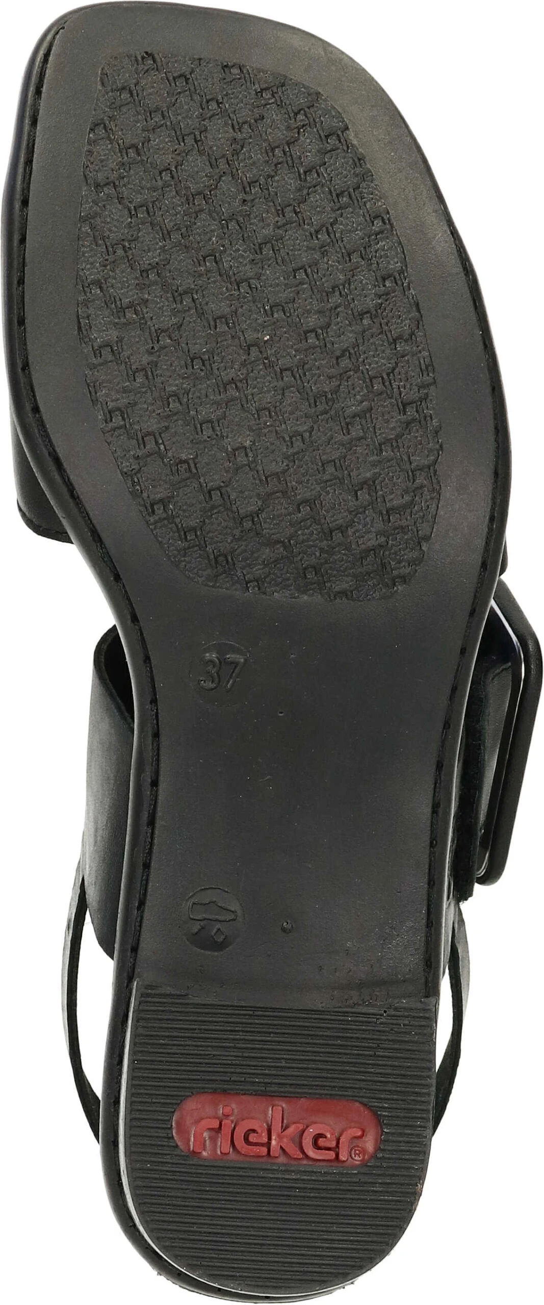 Rieker Damen Sandaletten Schwarz 6 Rieker Damen Sandaletten Schwarz – Bild 6