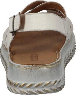 Manitu-Damen Sandaletten Offwhite -PS Schuhe Verkaufsladen 910209 81 81 003