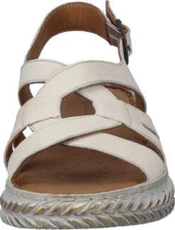 Manitu-Damen Sandaletten Offwhite -PS Schuhe Verkaufsladen 910209 81 81 005