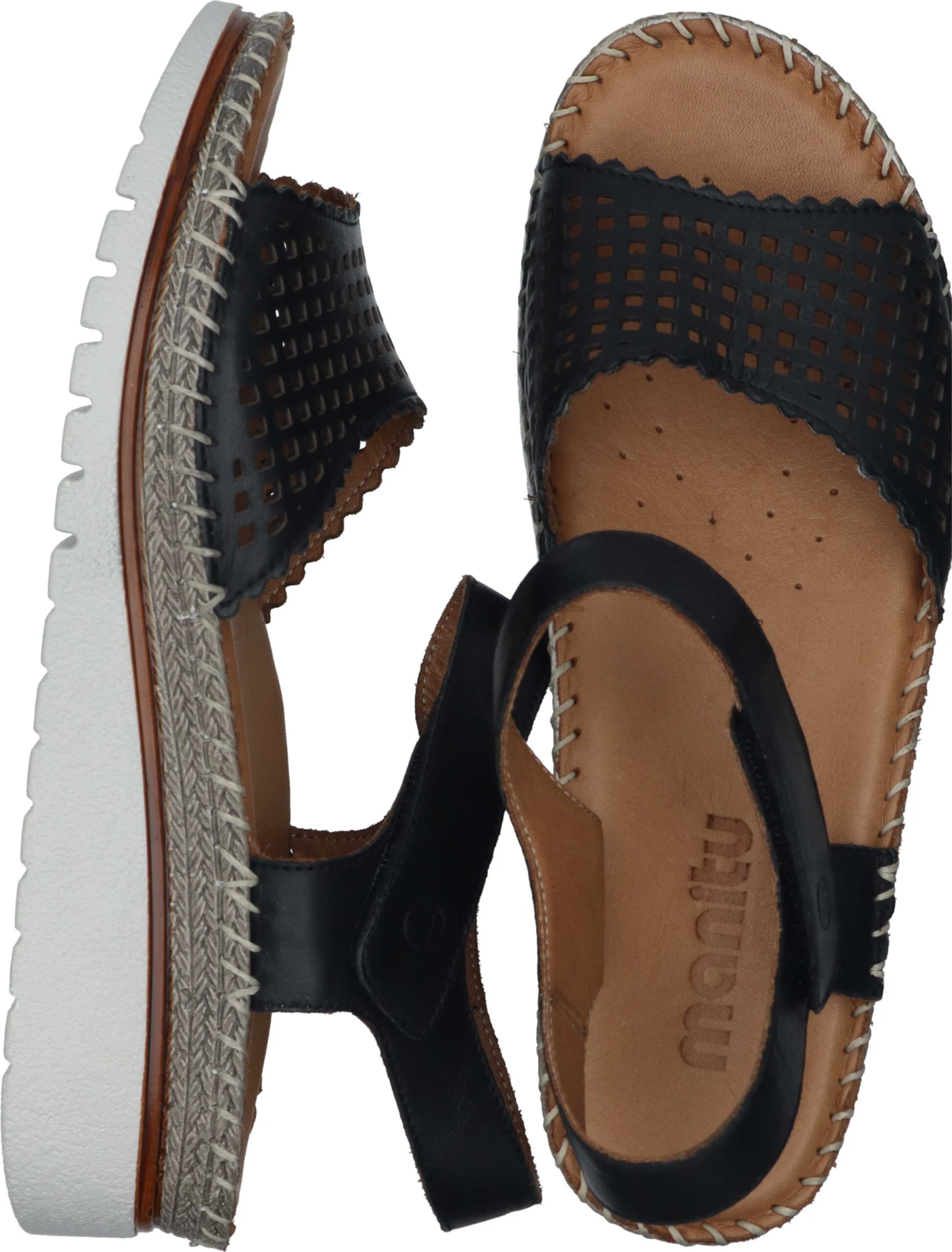 Manitu-Damen Sandaletten Beige 8 Manitu-Damen Sandaletten Beige – Bild 8