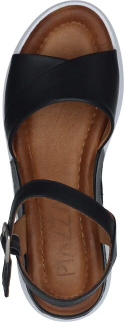 Piazza Sandaletten Schwarz -PS Schuhe Verkaufsladen 910224 01 01 007