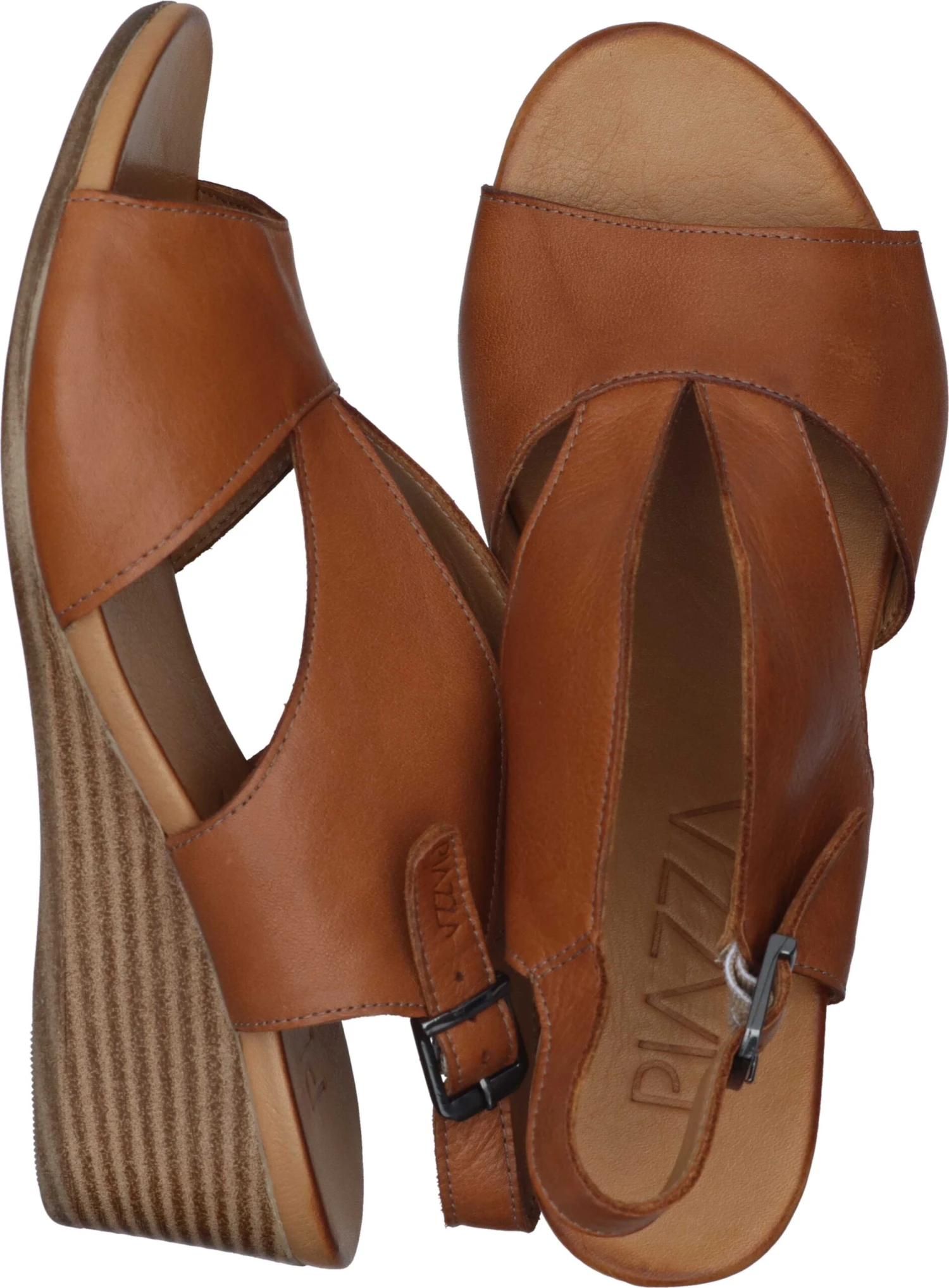 Piazza Sandaletten Mittelbraun 8 Piazza Sandaletten Mittelbraun – Bild 8