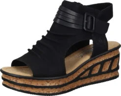 Rieker Sandaletten Schwarz