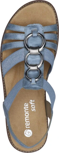 Remonte Sandaletten Beige -PS Schuhe Verkaufsladen 910256 05 05 007