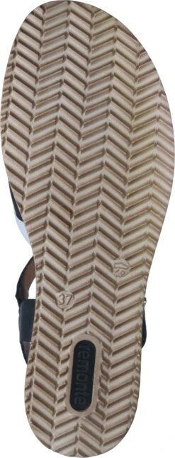 Remonte Sandaletten Schwarz -PS Schuhe Verkaufsladen 910257 01 01 006